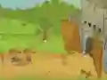 Spēle Mushroom Haboom: Battle for pine online