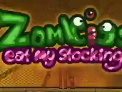 Spēle Zombies Eat My Stocking online