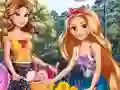 Spēle Princesses Bike Trip online