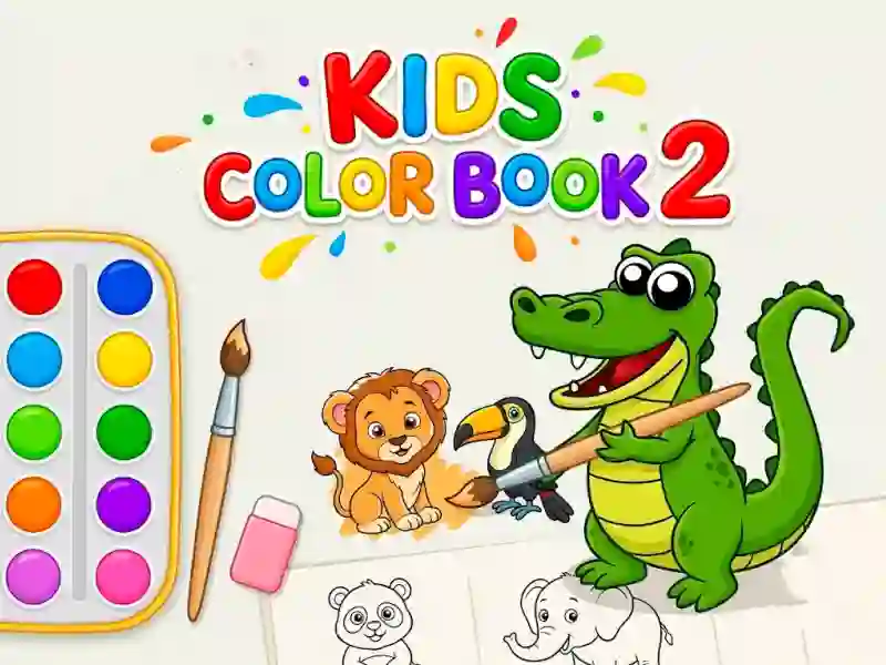 Spēle Kids Color Book 2 online