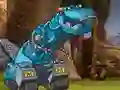 Spēle Dinotrux builder create & print online