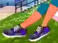 Spēle DIY Galaxy Shoes online