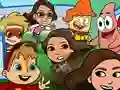 Spēle Nickelodeon Tag attack online
