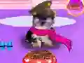 Spēle Wash Pets Princess Kids online