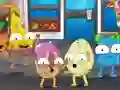 Spēle The Grossery Gang: Shelf Relay online