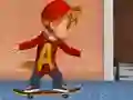 Spēle Alvinnn und Die Chipmunks: Skateboard Wahnsinn online