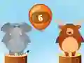 Spēle Jungle Balloons Subtraction online