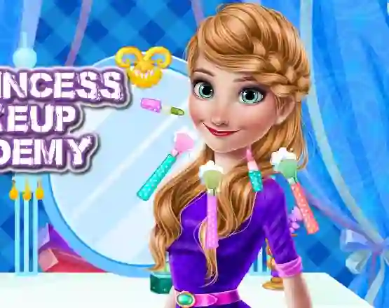 Spēle Ice Princess Make Up Academy online