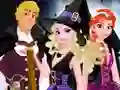 Spēle Frozen Team Halloween online