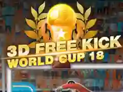 Spēle 3D Free Kick World Cup 2018 online