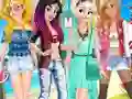 Spēle Princesses Welcome Summer Party online