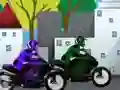 Spēle Bike Racing Math Integers online