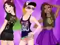 Spēle Princess Band Tees online