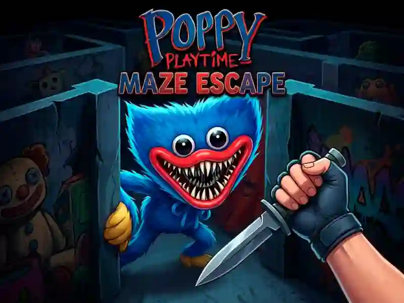 Spēle Poppy Playtime Maze Escape online