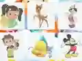 Spēle Cartoon Characters: Memory online