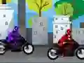 Spēle Bike Racing math Comparison online