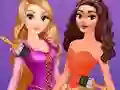 Spēle Disney Princesses Rainbow Dresses online