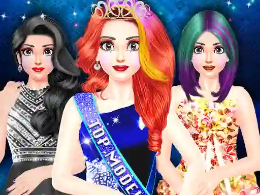 Spēle Top Model Fashion Dress Up online