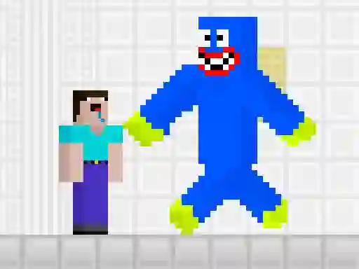 Spēle Noob Vs Blue Monster online
