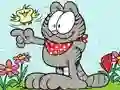 Spēle Garfield Jigsaw Puzzle online