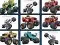 Spēle Offroad Trucks Memory online