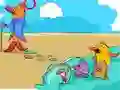 Spēle Cartoon Birds Differences online