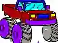 Spēle Back To School: Monster Truck Coloring online