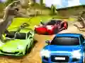 Spēle Dino Car Race online