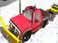 Spēle Winter Snow Plow Jeep Driving online