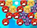 Spēle Angry Face Bubble Shooter online