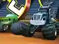 Spēle Blaze and the Monster Machines Word Links online