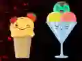 Spēle Ice cream PUZZLES online