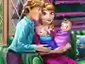 Spēle Ice Princess Family Day online