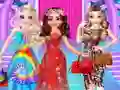 Spēle Princesses Different Style Dress Fashion online