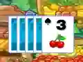 Spēle Tri-Fruit Solitaire! online