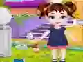 Spēle Baby Taylor Backyard Cleaning online