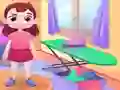 Spēle Cute house chores online