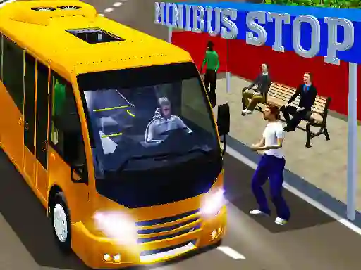 Spēle City Minibus Driver online