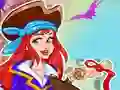 Spēle Pirate Princess Halloween Dress Up online