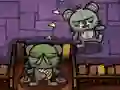 Spēle Teddy bear zombies machine gun online