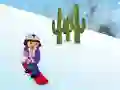 Spēle Dora Snow skates online