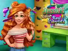 Spēle Jessie's Stylish Real Haircuts online