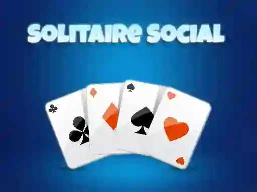 Spēle Solitaire Social online