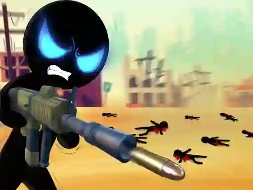 Spēle Stickman Armed Assassin: Going Down online
