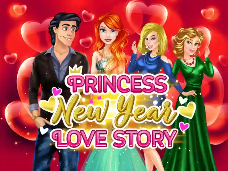 Spēle Princess New Year Love Story online