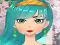 Spēle Anime Girls Fashion Makeup Dress Up online