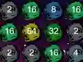 Spēle Astroide 2048 online