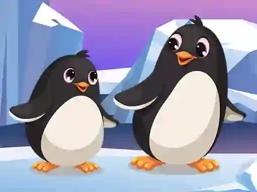 Spēle Penguin Jigsaw online