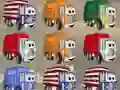 Spēle Garbage Trucks Matching online