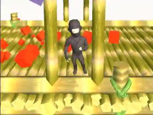 Spēle Ninja Runs 3d online